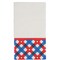 4 1/4" x 7 3/4" Patriotic Gingham Disposable Paper Dinner Napkins 16 Ct.